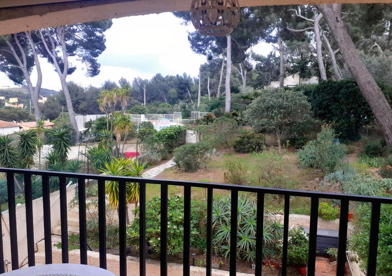 T1 Avec Piscine A 300M Des Plages Pour 4 Personnes - Residence Saint Elme La Seyne-sur-Mer Kültér fotó